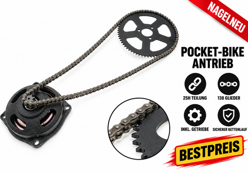 Antriebskette pocket bike - antriebskette,